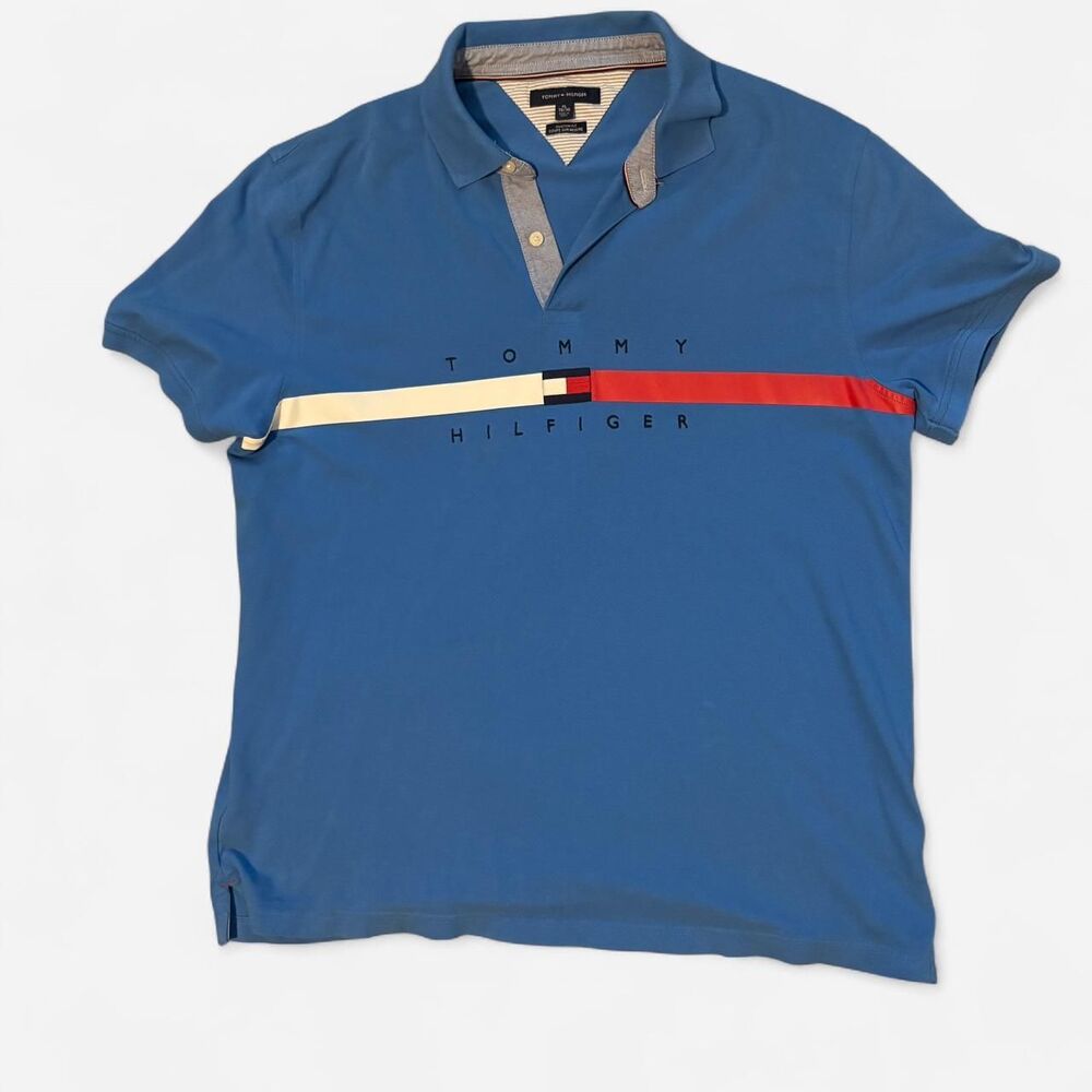 Tommy-hilfiger Men's Blue Polo-shirts